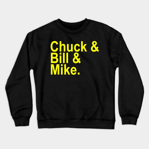 Consistency with the Pittsburgh Steelers and their coaches Crewneck Sweatshirt by Retro Sports